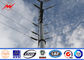 12m Electrical Steel Utility Pole For 132kv Transmission Power Line সরবরাহকারী