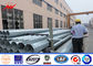 220 KV 16M Power Distribution Steel Transmission Poles AWS D1.1 Multi Sided Bitumen সরবরাহকারী