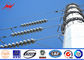 15m Galvanized Tubular Electrical Utility Poles 69 Kv Steel Transmission Poles সরবরাহকারী