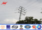 Round Steel Power Pole Multi - Pyramidal Distribution Line Electric Utility Poles সরবরাহকারী