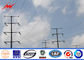 11.8m 10 KN Electrical Power Pole Q345 Material Steel Transmission Line Poles সরবরাহকারী