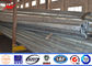 Outside Distribution Line Electric Galvanized Steel Pole Anti Corrosion 10 KV - 550 KV সরবরাহকারী