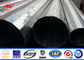 Bitumen Diameter 100 - 300 17M Electric Galvanized Steel Pole with Cross Arm সরবরাহকারী