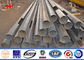 18m Power Transmission Line Steel Utility Pole Metal Utility Poles With Angle Steel সরবরাহকারী