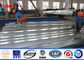 Power Distribution Line Steel Transmission Poles +/- 2% Tolerance ISO Approval সরবরাহকারী