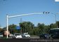 10m Cross Arm Galvanized Driveway Light Poles Street Lamp Pole 7m Length সরবরাহকারী