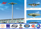 15 - 30 M Q345 Steel Tubular Pole Stadium High Mast Lighting Pole With 16 Lights সরবরাহকারী
