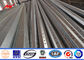 Gr65 Dodecagonal Electric Tubular Steel Pole AWSD 1.1 Transmission Line Poles সরবরাহকারী