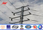 Bitumen 16M 5 KN Electrical Power Pole For Double Circuit Transmission Line সরবরাহকারী