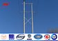 132KV Metal Transmission Line Electrical Power Poles 50 years warrenty সরবরাহকারী