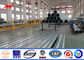ISO 9001 Steel Metal Power Pole For 10M 33kv Transmission Line সরবরাহকারী