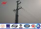 45FT NEA Standard Steel Power Utility Pole 69kv Transmission Line Metal Power Poles সরবরাহকারী