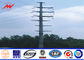 11.9m 16kn Load Electrical Power Pole 100% Welding Surface Galvanized  Treatment সরবরাহকারী