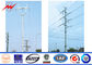 20m Power Tubular Steel Structure Electrical Transmission Poles 33kv Line Array Tower সরবরাহকারী