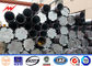 220KV Electric Tubular Poles Metal Post Galvanized Electrical Utility Poles সরবরাহকারী