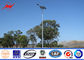 17m Galvanized Painted 400W Round Solar Philippines Street Lighting Poles Price For Road / Highway সরবরাহকারী