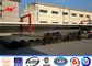 ইউভি প্রতিরোধী ফাইবারগ্লাস ফ্র্যাপ ইউটিলিটি পাওয়ার মেরু 110KV 12 মি ট্রান্সমিশনের জন্য সরবরাহকারী