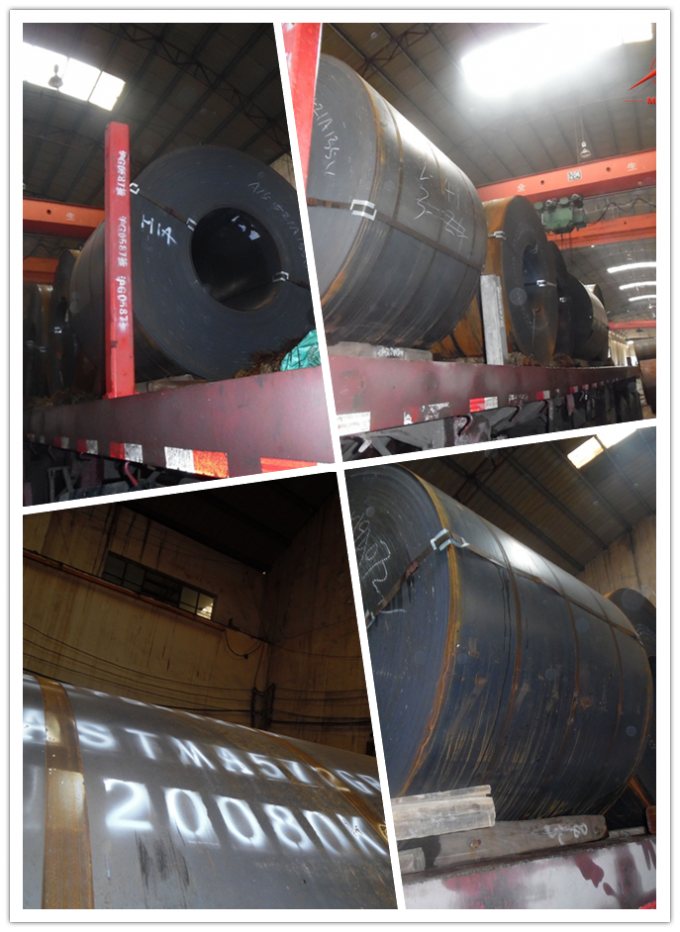15M Round Powder Painting Galvanised Steel Poles ASTM A123 Steel Transmission Poles 0