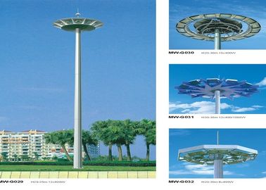 চীন 12 side poles painting High Mast Pole including lighting fixture সরবরাহকারী