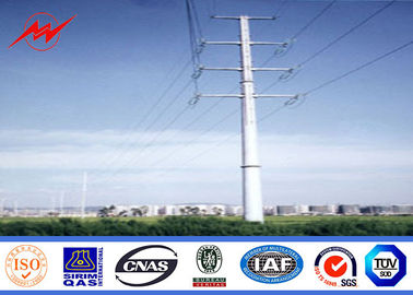 চীন Electricity pole steel electric power poles Steel Utility Pole with cross arms সরবরাহকারী