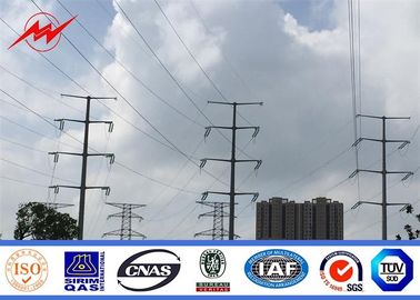 চীন Medium Voltage Electrical Power Pole , Customized Transmission Line Poles সরবরাহকারী