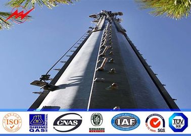 চীন Square 160 ft Lattice Transmission Tower Steel Structure With Single Platform সরবরাহকারী