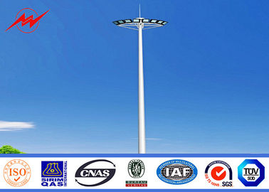চীন S355JR Steel HPS High Mast Commercial Light Poles For Shopping Malls 22M সরবরাহকারী