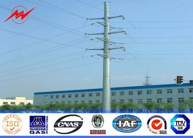 চীন 10M 2.5KN Steel Utility Pole Q345 material for Africa Electicity distribution power with galvanization সরবরাহকারী