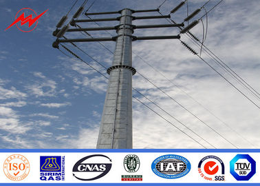চীন 15m 1250 Dan Galvanized Steel Pole For Electrical Powerful Line সরবরাহকারী