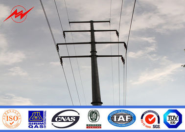 চীন Bitumen Galvanized Steel Pole For Electrical Power Transmission Line সরবরাহকারী