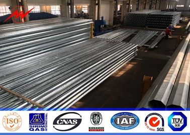 চীন Round Section Transmission Galvanised Steel Poles 15m 24KN With ISO Approved সরবরাহকারী