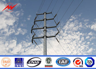 চীন Electricity Distribution 12m Tubular Steel Power Pole For Transmission Line Project সরবরাহকারী