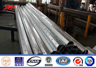 চীন Octagonal Electrical Steel Tubular Pole AWSD Welding Standard For Power Transmission সরবরাহকারী