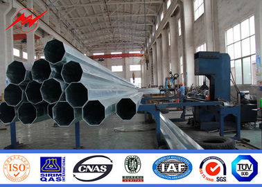চীন 800Dan Galvanized Steel Tubular Pole 14m For Transmission Line Project , 10kv~550kv Power সরবরাহকারী