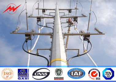 চীন 11M 1.8 Safety Factor Steel Utility Poles For Power Transmission Line Project সরবরাহকারী