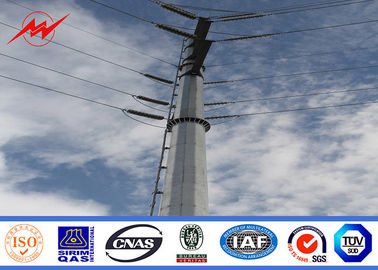 চীন Transmission Line Project Electrical Power Pole 18m 10KN For Electricity Distribution সরবরাহকারী