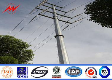 চীন 15m 1200Dan Electrical Galvanized Steel Pole For Outside Distribution Line সরবরাহকারী