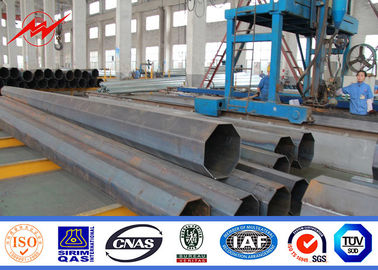 চীন Metal tubular Hot dip Galvanized Steel Pole taper or polygonal Shape সরবরাহকারী