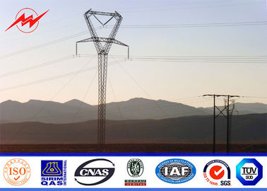 চীন 15M Tubular Galvanized  Steel Utility Power Electrical Pole Venezuela For 33KV Electrical Power Distribution সরবরাহকারী