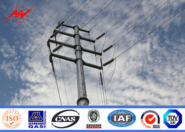 চীন Steel Electrical Power Transmission Poles For Electricity Distribution Line Project সরবরাহকারী