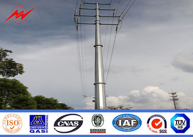 চীন 15m 1250Dan Bitumen Electrical Power Pole For Transmission Line Project সরবরাহকারী