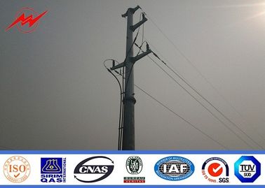 চীন Hot Dip Galvanized Utility Power Electrical Transmission Poles With Accessories সরবরাহকারী