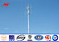 Professional 500Dan Conical Mobile Electrical Transmission Tower Monopole 11kv সরবরাহকারী
