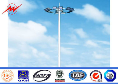 30m auto lifting system specification High Mast Pole with 400w HPS lights সরবরাহকারী