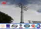 20m Q345 bitumen electrical power pole for electrical transmission সরবরাহকারী