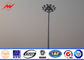25M Height LED High Mast Pole with rasing system for stadium lighting সরবরাহকারী