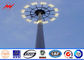 40 meters powder coating galvanized High Mast Pole with 300kg rasing system for airport area lighting সরবরাহকারী