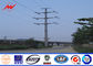 15M Height 6mm Thickness Bitumen Floodlight Pole For High Voltage Transmission Line সরবরাহকারী