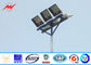 20 Meter Raising Lowering High Mast Pole , Steel Wire Cables Stadium Light Pole সরবরাহকারী