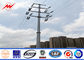 33kv Overhead Line Project Electric Power Pole Galvanised Steel Poles সরবরাহকারী